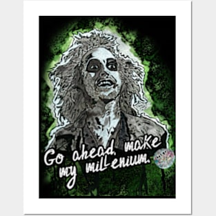 Beetlejuice millenium Posters and Art